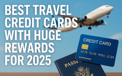 Best Travel Credit Cards With Huge Rewards for 2025